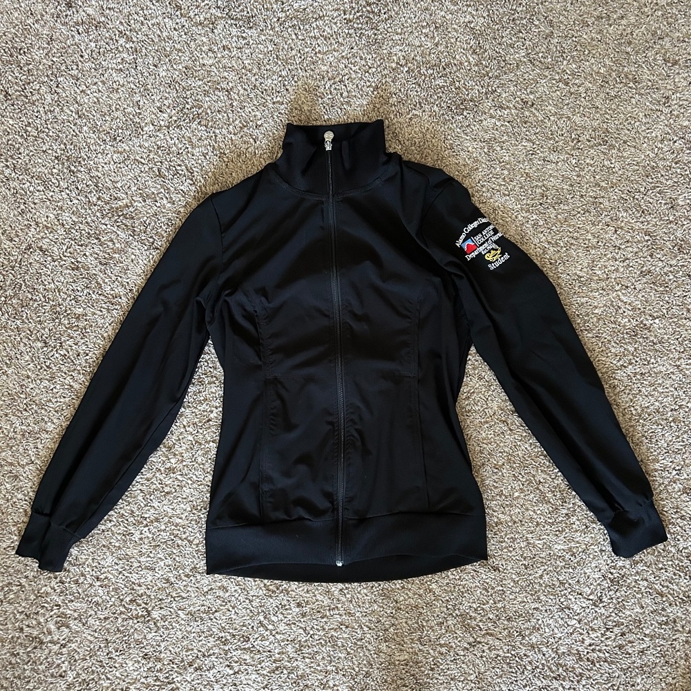 San Antonio College SAC ADN Nursing School Embroidered Black Uniform Jacket